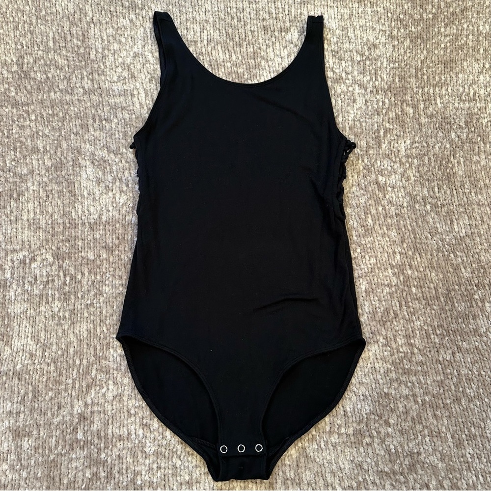 AEO First Essentials Black Bodysuit